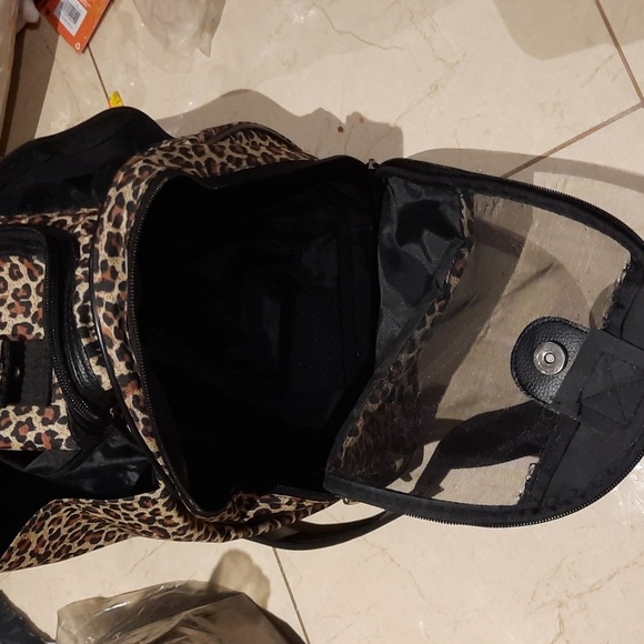 Gorgeously SeXXXy LEOPARD 🐆 SMALL DOG CARRYING CASE - Picture 2 of 4